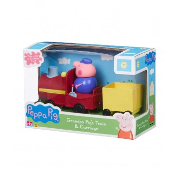 Peppa Pig Train and Carriage with Grandpa Pig
